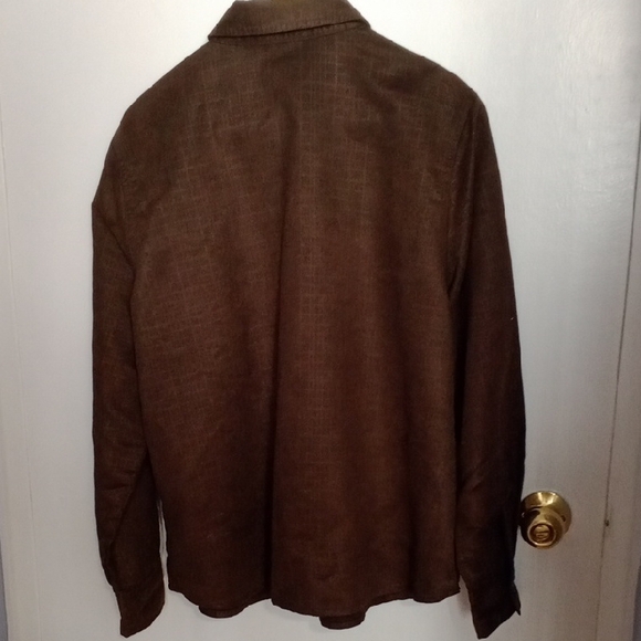 Vintage 🌟Brown Button Down Shirt - Picture 4 of 8